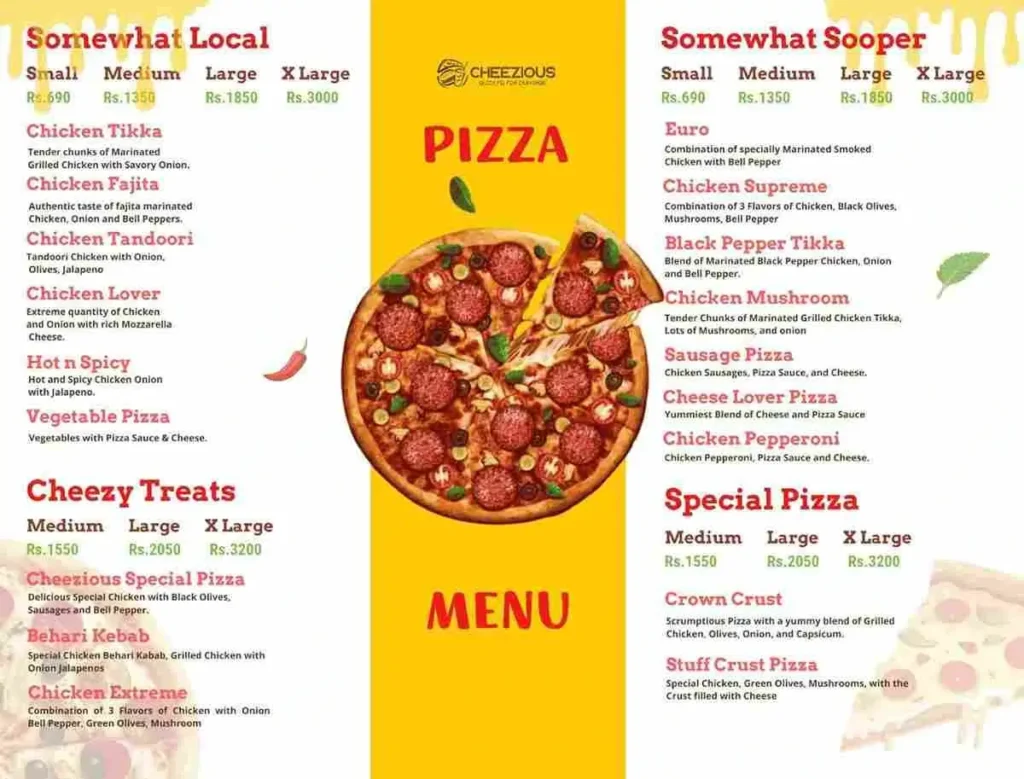 Cheezious-Menu A Tasty Guide for Every Food Lover