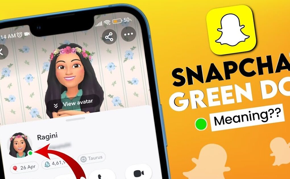 Green Dot Mean on Snapchat